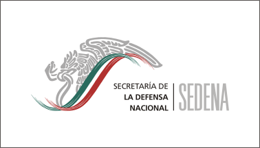 [Emblem of the Secretariat of the National Defense on white background]